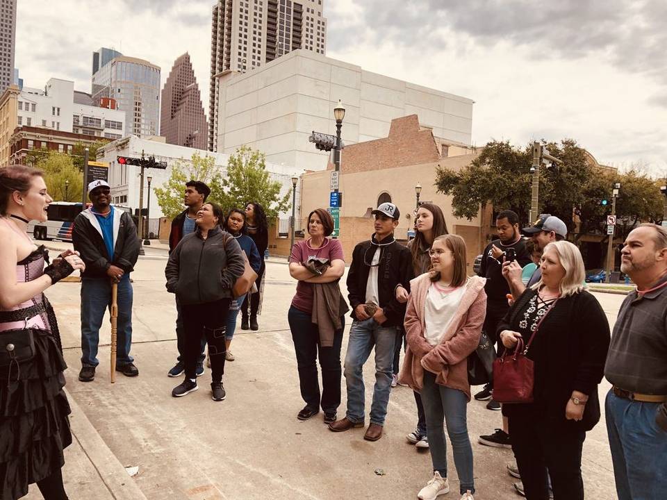 Houston ghost tour pub crawl