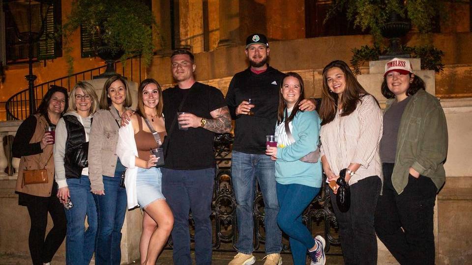 Savannah ghost tour pub crawl